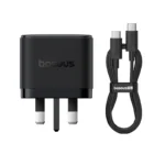 Baseus Palm Fast Charger 2C+U 65W – UK – 1 Year Warranty